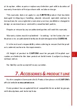 Preview for 11 page of Cartoni MAXIMA 5.0 User Manual/Maintenance