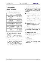 Preview for 10 page of Cartoni P70 PLUS Maintenance And User Manual