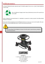 Preview for 28 page of Cartoni P90 User Manual/Maintenance