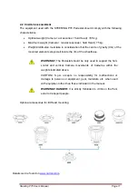 Preview for 12 page of Cartoni STEERING P70 Maintenance And User Manual