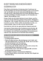 Preview for 6 page of Cartrend Bluetooth MultiAudio Instructions For Use Manual