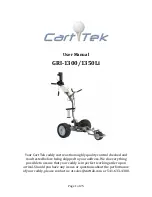 CartTek GRI-1300 User Manual preview