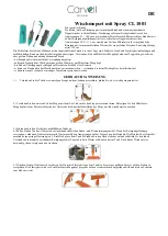 Предварительный просмотр 2 страницы Carvell CL 1001 Instructions For Use Manual