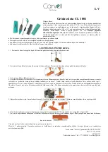 Предварительный просмотр 4 страницы Carvell CL 1001 Instructions For Use Manual