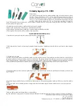 Предварительный просмотр 6 страницы Carvell CL 1001 Instructions For Use Manual