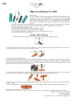 Предварительный просмотр 8 страницы Carvell CL 1001 Instructions For Use Manual