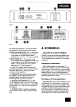 Предварительный просмотр 7 страницы Carver Professional PM-600 Owner'S Manual