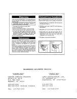 Preview for 160 page of Carver 320 Voyager 1997 Owner'S Manual