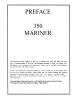 Предварительный просмотр 3 страницы Carver 350 Mariner Owner'S Manual