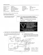 Preview for 3 page of Carver TLM-3600 Service Manual