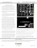 Preview for 4 page of Carvin Audio StageMate S500-WM5 User Manual