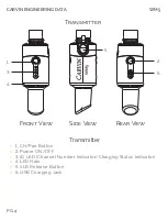 Предварительный просмотр 4 страницы Carvin Audio WM5 Manual