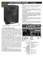 Предварительный просмотр 2 страницы CARVIN 1283 Instructions