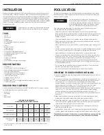 Preview for 4 page of CARVIN 975282 Series User Manual