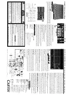 Предварительный просмотр 1 страницы CARVIN C1644 Operating Manual