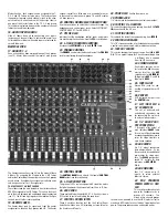 Preview for 4 page of CARVIN C2440 Operating Manual