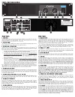 Preview for 2 page of CARVIN DCM1540L Operating Manual