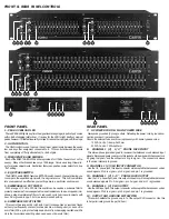 Preview for 4 page of CARVIN EQ2015 Operating Manual