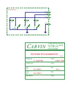 CARVIN FS36 Wiring Diagram предпросмотр