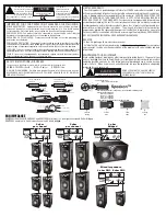 Preview for 4 page of CARVIN HD1000 Operating Manual