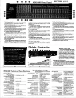 Предварительный просмотр 11 страницы CARVIN MX 1688 Operation Manual