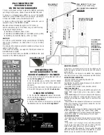 Предварительный просмотр 3 страницы CARVIN S610B User Manual