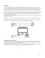 Preview for 12 page of CARVIN SANICLEAR20 Operation And Installation Manual