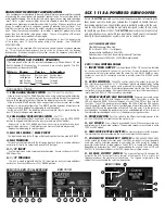 Preview for 2 page of CARVIN SCX 1112 Specifications