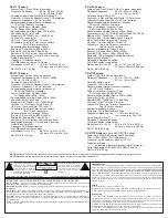 Preview for 4 page of CARVIN SCx1112 User Manual