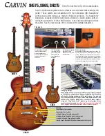 Preview for 1 page of CARVIN SH575, SH65, SH275 Specifications