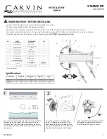 Preview for 3 page of CARVIN STARWHITE Installation Manual