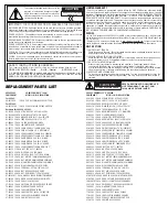 Предварительный просмотр 4 страницы CARVIN SX50C Operating Manual