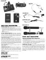 Preview for 3 page of CARVIN U7000 Getting Started Manual