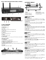 Предварительный просмотр 3 страницы CARVIN UX1000BP Operating Manual