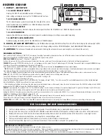 Предварительный просмотр 2 страницы CARVIN UX600 User Manual