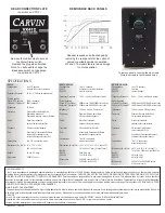 Preview for 2 page of CARVIN VX412T User Manual