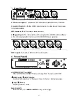 Предварительный просмотр 6 страницы CARVIN XD360 Extreme Drive Operation Manual