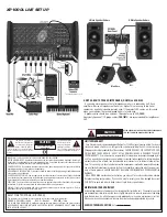 Предварительный просмотр 4 страницы CARVIN XP1000L Operating Manual