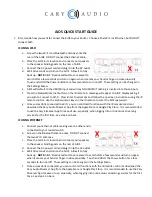 Cary Audio Design AiOS Quick Start Manual предпросмотр