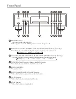 Предварительный просмотр 9 страницы Cary Audio Design Audio CD Player Manual