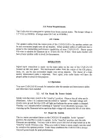 Preview for 9 page of Cary Audio Design CAD-2A3-SI Operating Manual