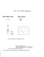 Preview for 13 page of Cary Audio Design CAD-2A3-SI Operating Manual