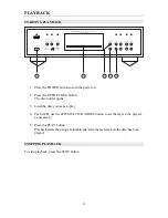 Предварительный просмотр 15 страницы Cary Audio Design CD 303 T SACD Owner'S Manual