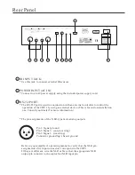 Preview for 9 page of Cary Audio Design CDP 1 Owner'S Manual