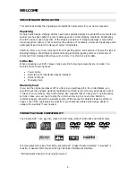 Preview for 7 page of Cary Audio Design DVD 7 Owner'S Manual