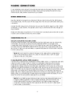 Preview for 10 page of Cary Audio Design DVD 8 Owner'S Manual