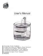 cas & lux WF050 User Manual preview