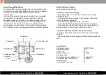 Preview for 3 page of Cas Hire WDS 40 Operating Instructions