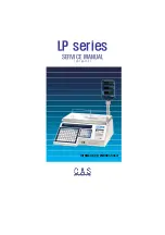 CAS Scale LP Series Service Manual preview