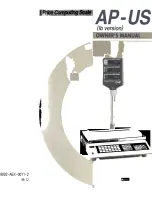 CAS AP-US Series Owner'S Manual preview